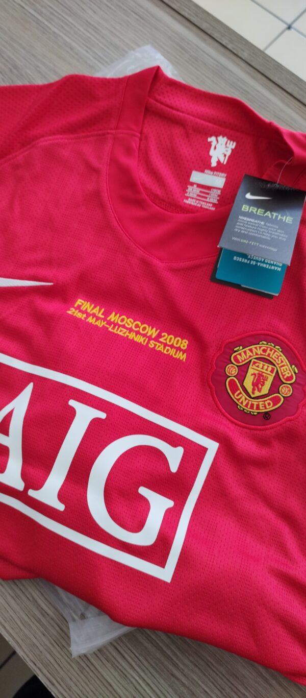 Camisa Retro Manchester United 2008 Ronaldo - Imagen 3