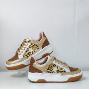 Tenis Cuero Sofi Café