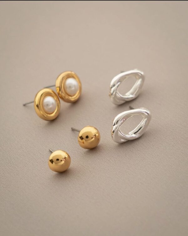Set Aretes 3 Uds - Imagen 2