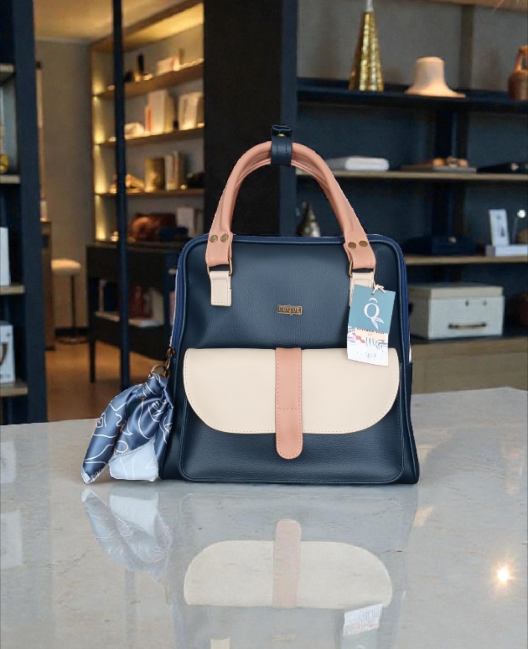 Bolso Luque Astor Azul